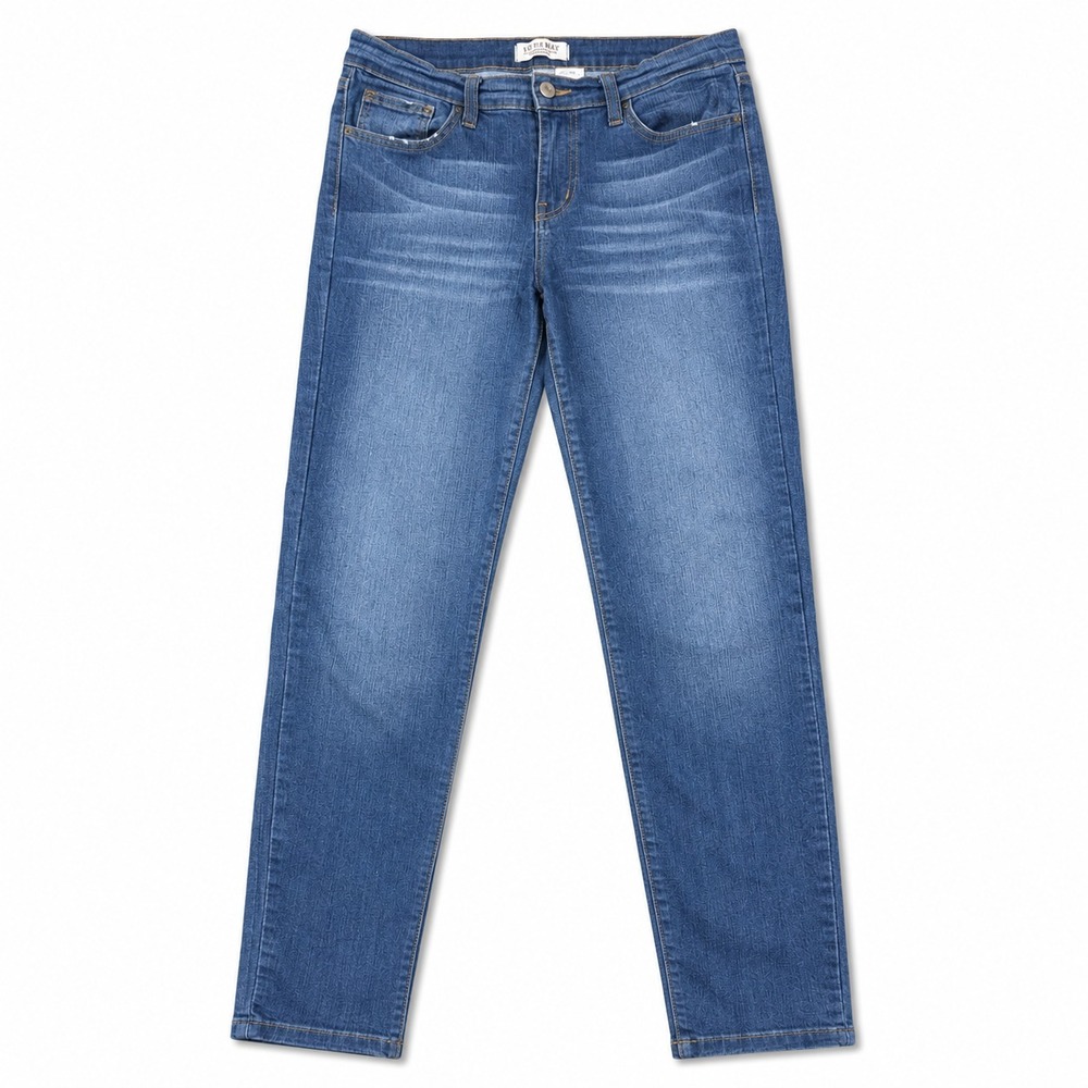 Judy Blue Womens Skinny Jeans Size 7/28 Mid Rise Med Wash Stretch Denim USA 8390